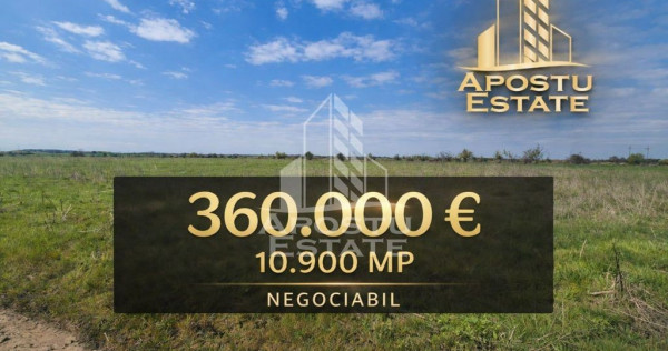 Teren intravilan de v&acirc;nzare &ndash; S&acirc;nnicolau Mare, județul Timiș