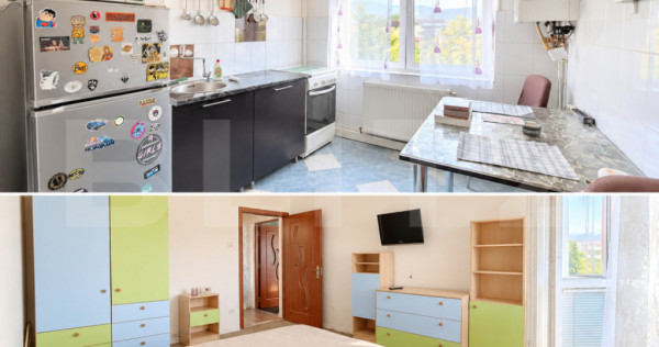 Apartament 2 camere de renovat, 45 mp, centrală proprie, ba