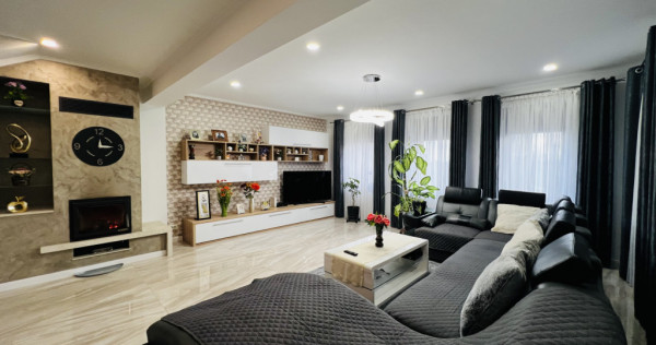 Casa individuala, 180 mp, 860mp teren, complet mobilata- San