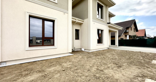 Duplex spatios, 5 camere, 125 mp utili, 315mp teren - Dumbra