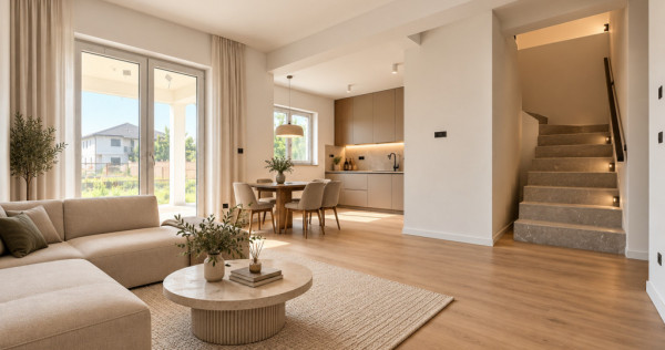 Duplex 4 camere, 132mp utili, 270mp teren - Dumbravita