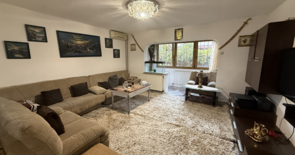 Apartament cu 3 camere, decomandat, 95 mp, parter - Giroculu