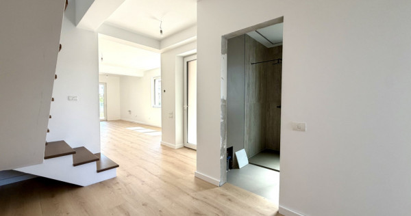 Duplex elegant, 4 camere, 124 mp utili, 350 mp teren - Dumbr