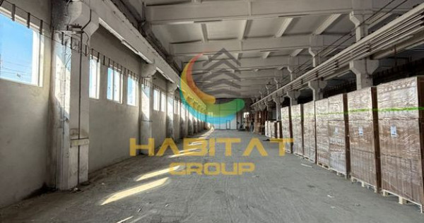 Hală producție 2.400 mp + birouri 350 mp | Poduri rulante | Popești-Leordeni