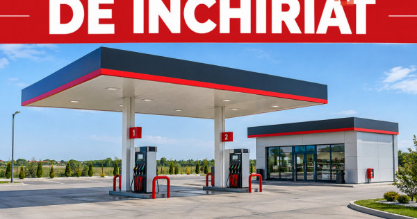 Teren de inchiriat 540 mp cu autorizatie pentru statie de ca