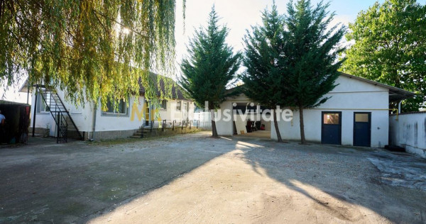 Casa de locuit + hala 136 mp in aceesi curte Maracineni Argeselu
