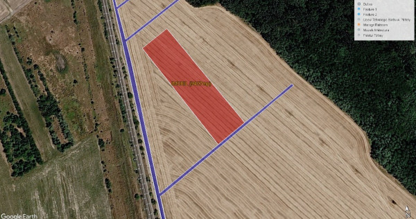 Teren Intravilan zona industrială la Noua Centura