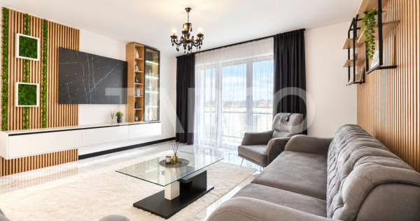 Apartament la cheie cu 3 camere de vanzare bloc nou in Dambu