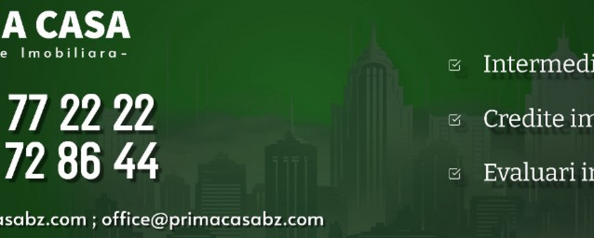 Comp imob Prima Casa